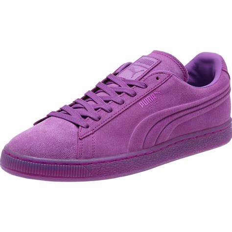 purple suede shoes men